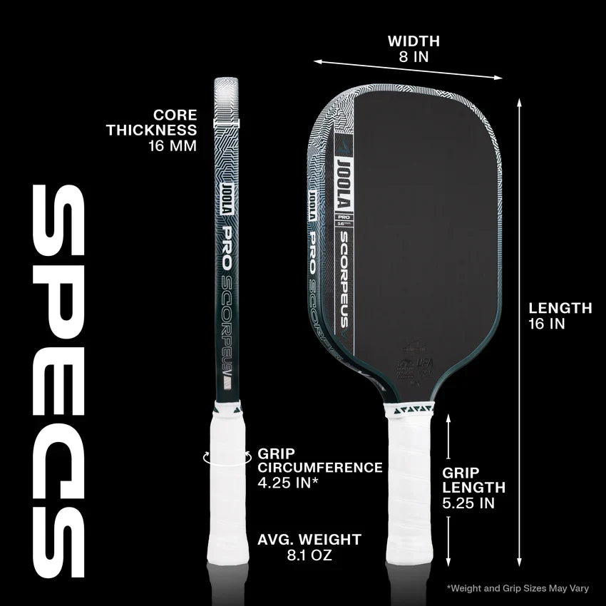 JL Scorpeus Pro V Pickleball Paddle